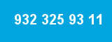 932 325 93 11